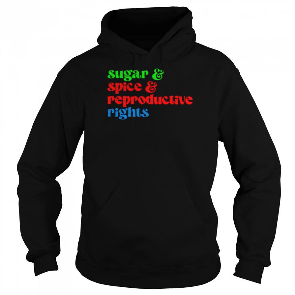 Sugar Spice Reproductive Rights shirt Unisex Hoodie
