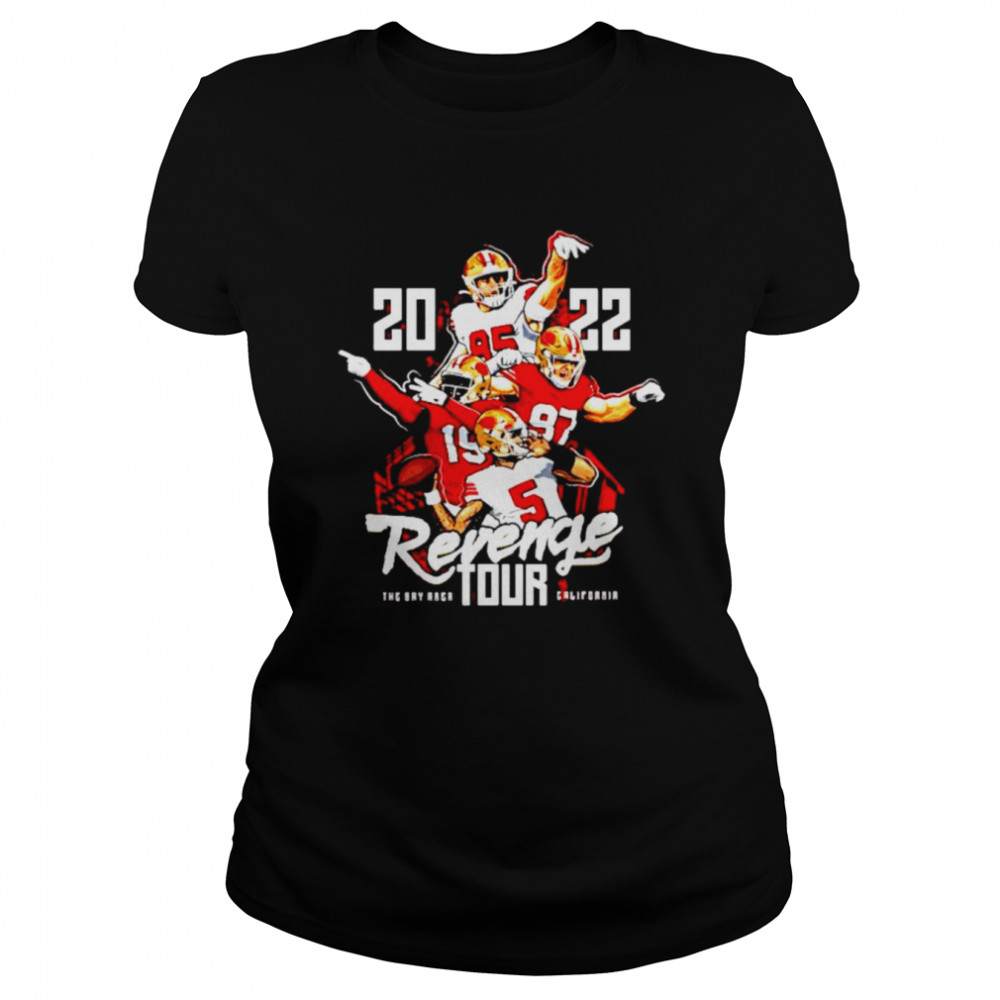 Tampa Bay Buccaneers Revenge Tour The Bay Area California shirt Classic Women's T-shirt
