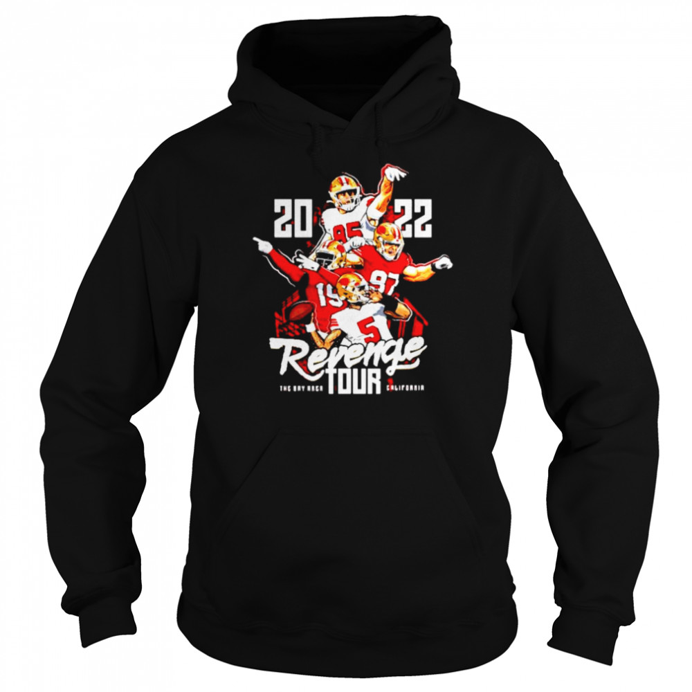 Tampa Bay Buccaneers Revenge Tour The Bay Area California shirt Unisex Hoodie