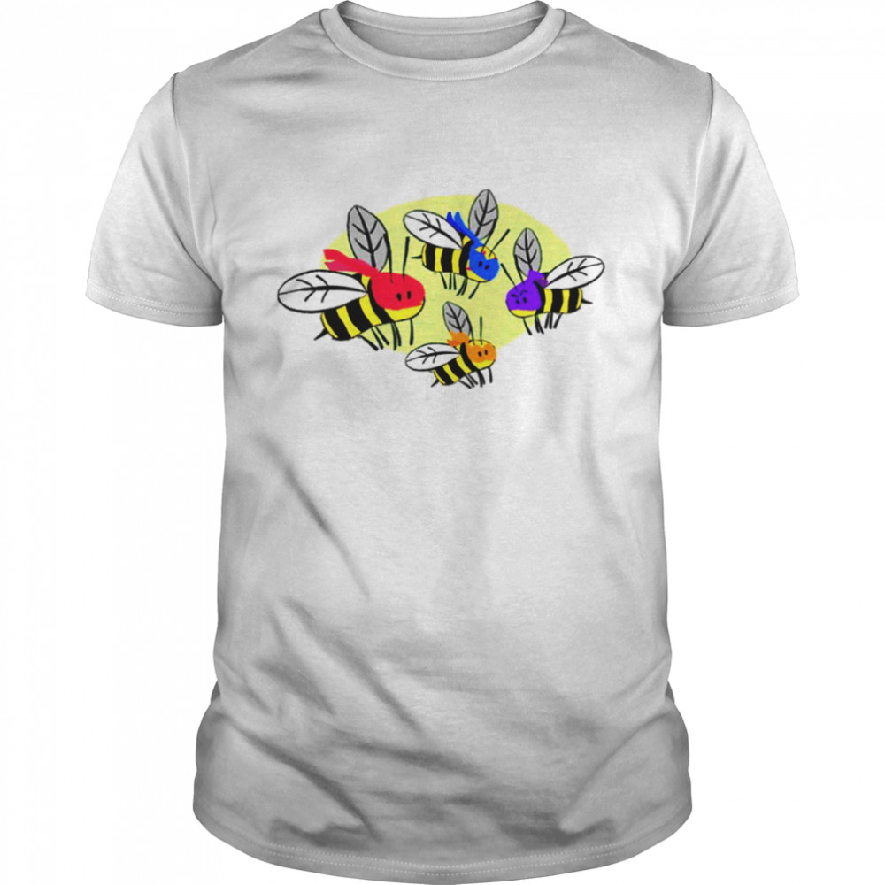 Teenage Ninja Bees shirt Classic Men's T-shirt