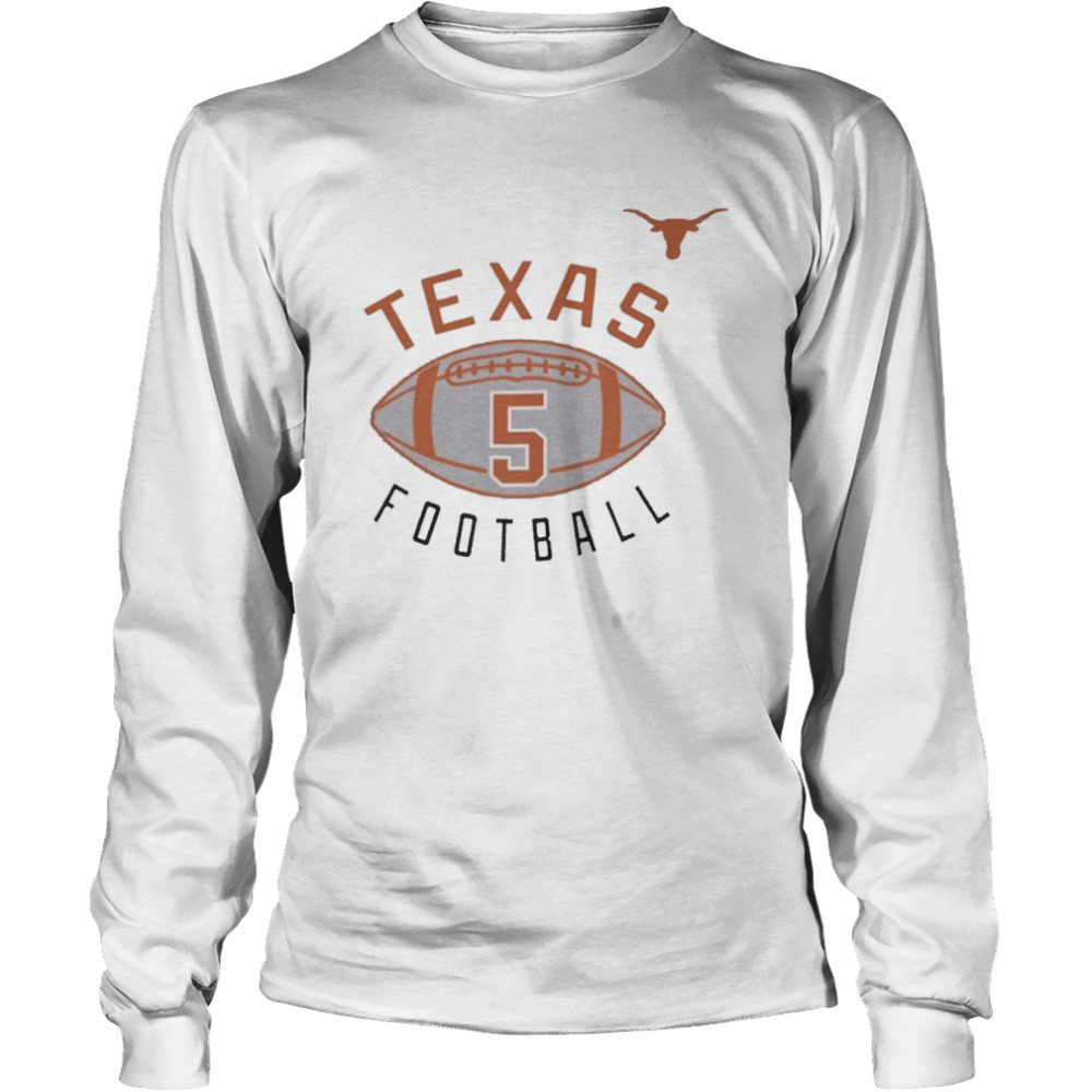 Texas Longhorns Football 05 Bijan Robinson shirt Long Sleeved T-shirt
