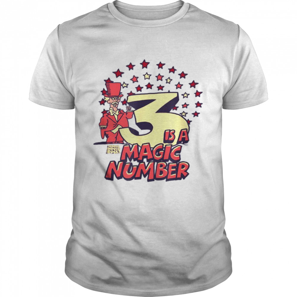 Three Is The Magic Number Schoolhouse Rock shirt Classic Men's T-shirt