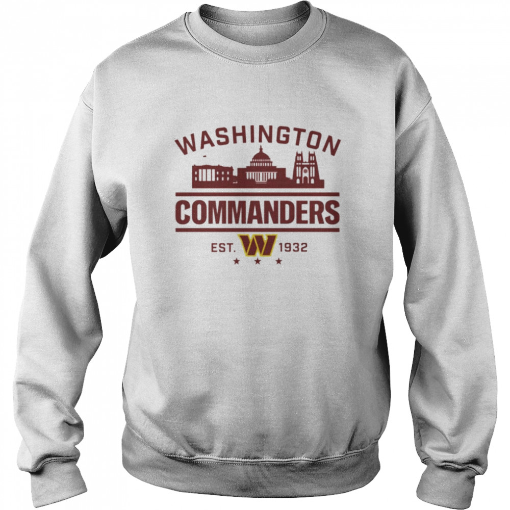 Washington Commanders Redskins football est 1932 shirt Unisex Sweatshirt