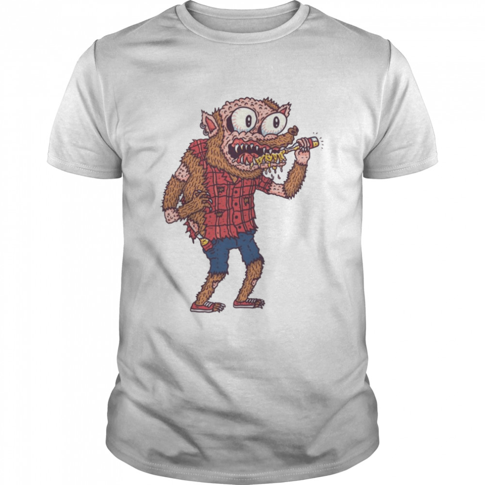 Werewolf Halloween Graphic shirt Classic Men's T-shirt