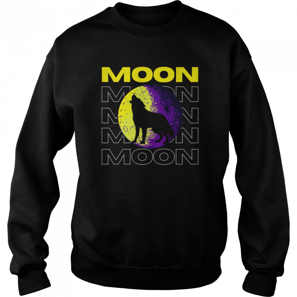wolf moon mumma shirt unisex sweatshirt
