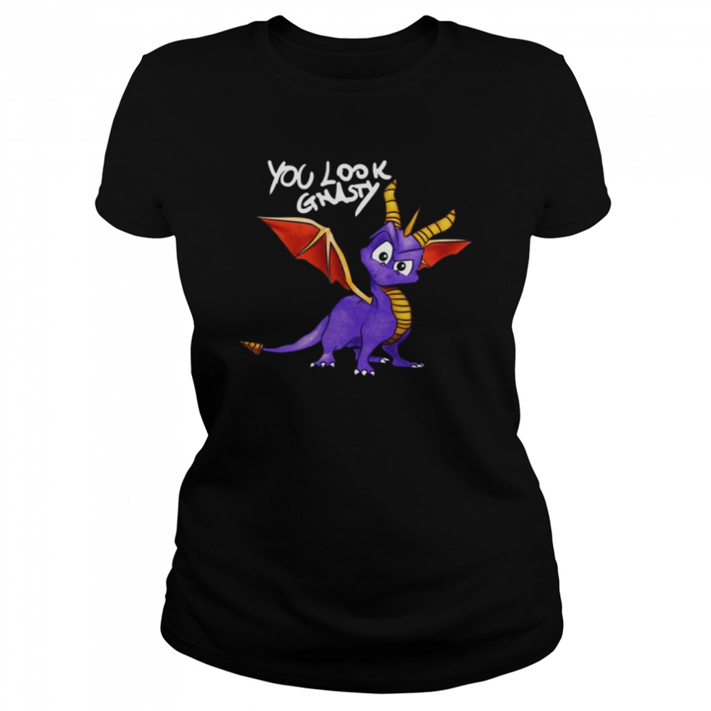 You Look Gnasty Premium Game Spyro Reignited Trilogy shirt Classic Women's T-shirt