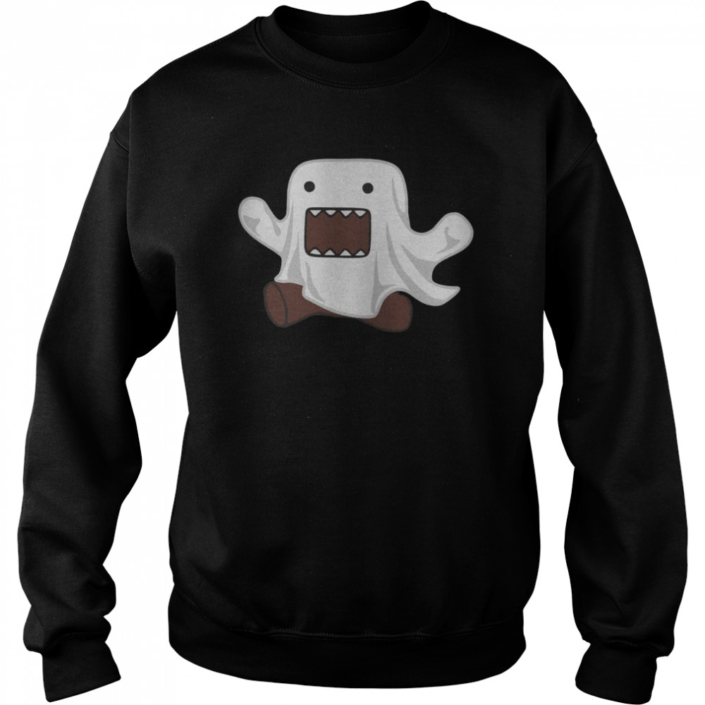 Domo Kun Ghost Domo Cute Monster Inspired Graphic Japanese Kawaii shirt Unisex Sweatshirt