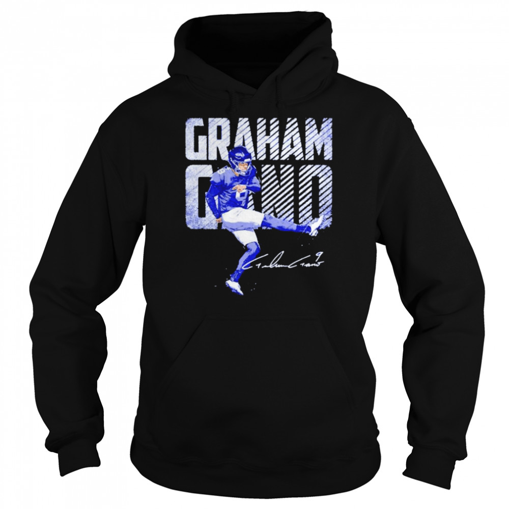 Graham Gano New York Bold siganture shirt Unisex Hoodie