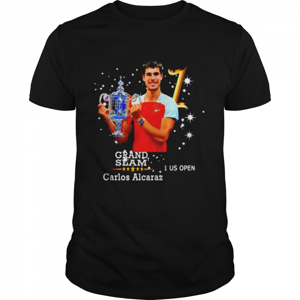 Grand Slam Carlos Alcaraz 1 us open shirt Classic Men's T-shirt
