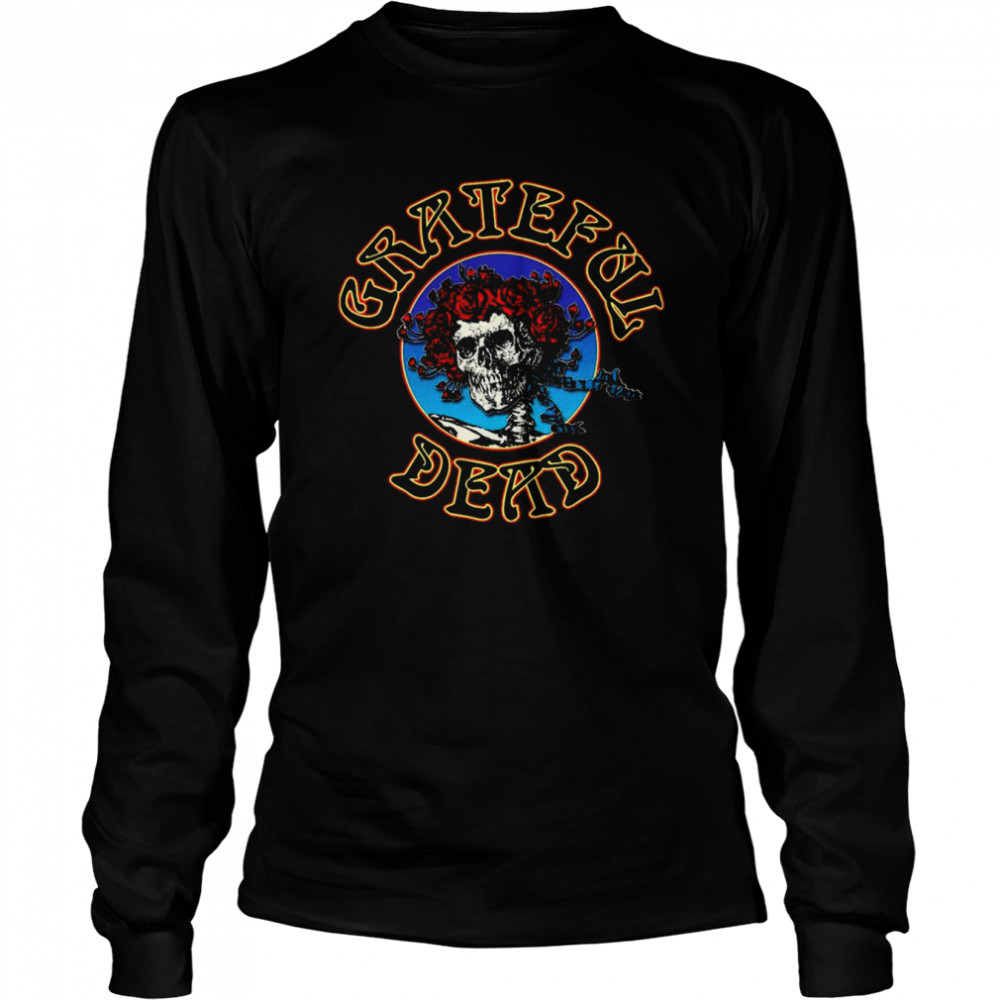 Grateful Dead Skull Halloween T- Long Sleeved T-shirt