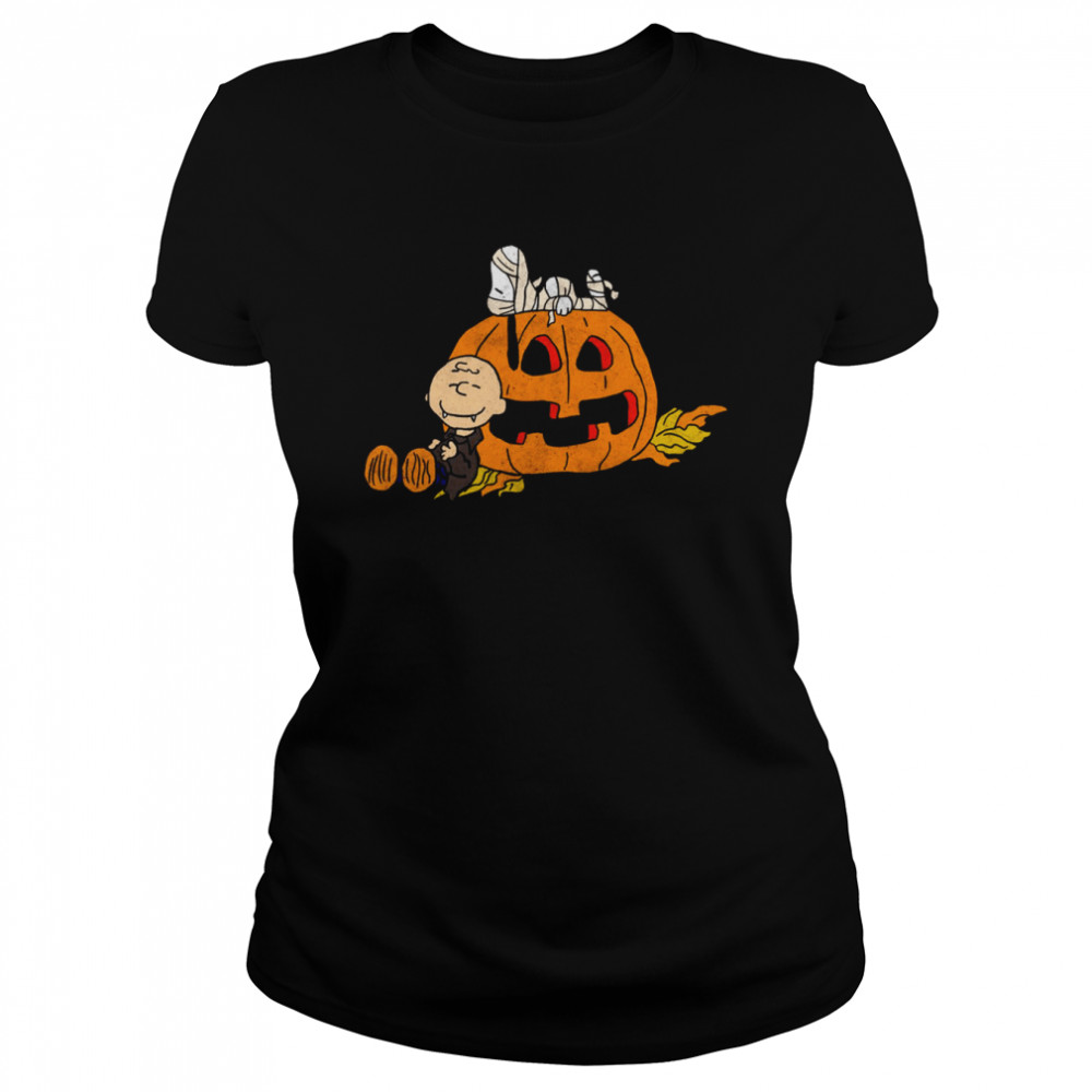 Halloween Peanuts Charlie Brown Halloween  Classic Women's T-shirt