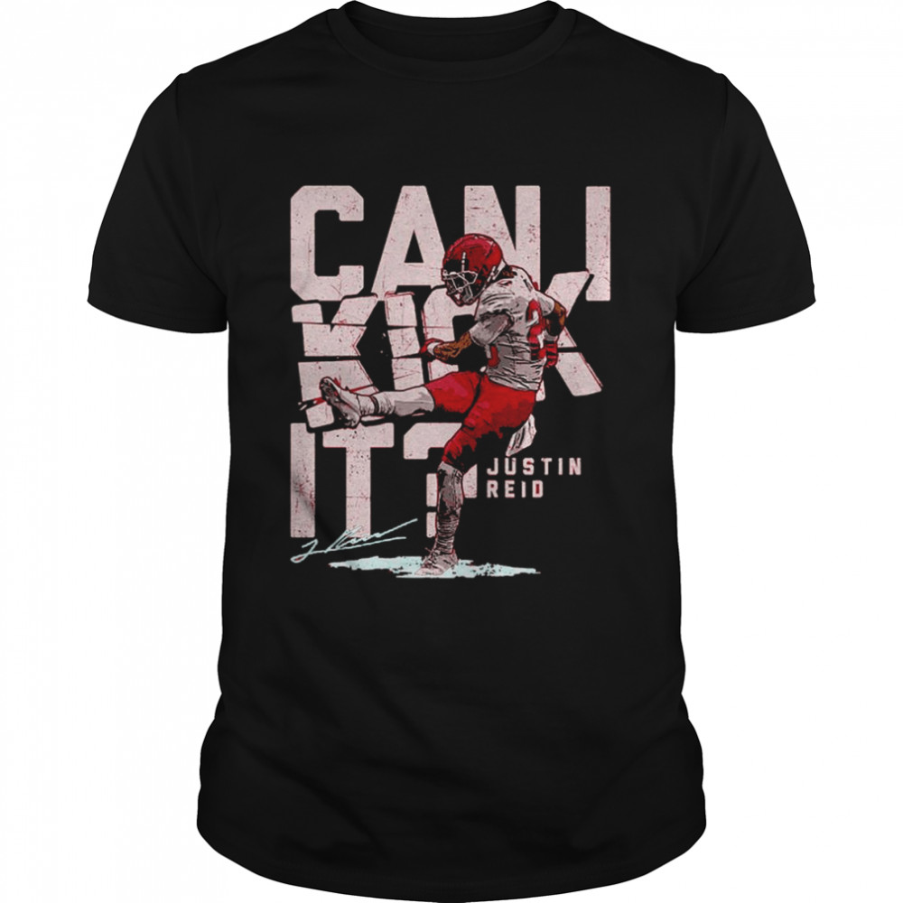 Justin Reid Kansas City Chiefs Can I Kick It Signature  Classic Men's T-shirt