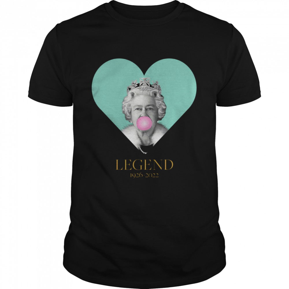 Legend Queen Elizabeth Ii 1926 2022 shirt Classic Men's T-shirt