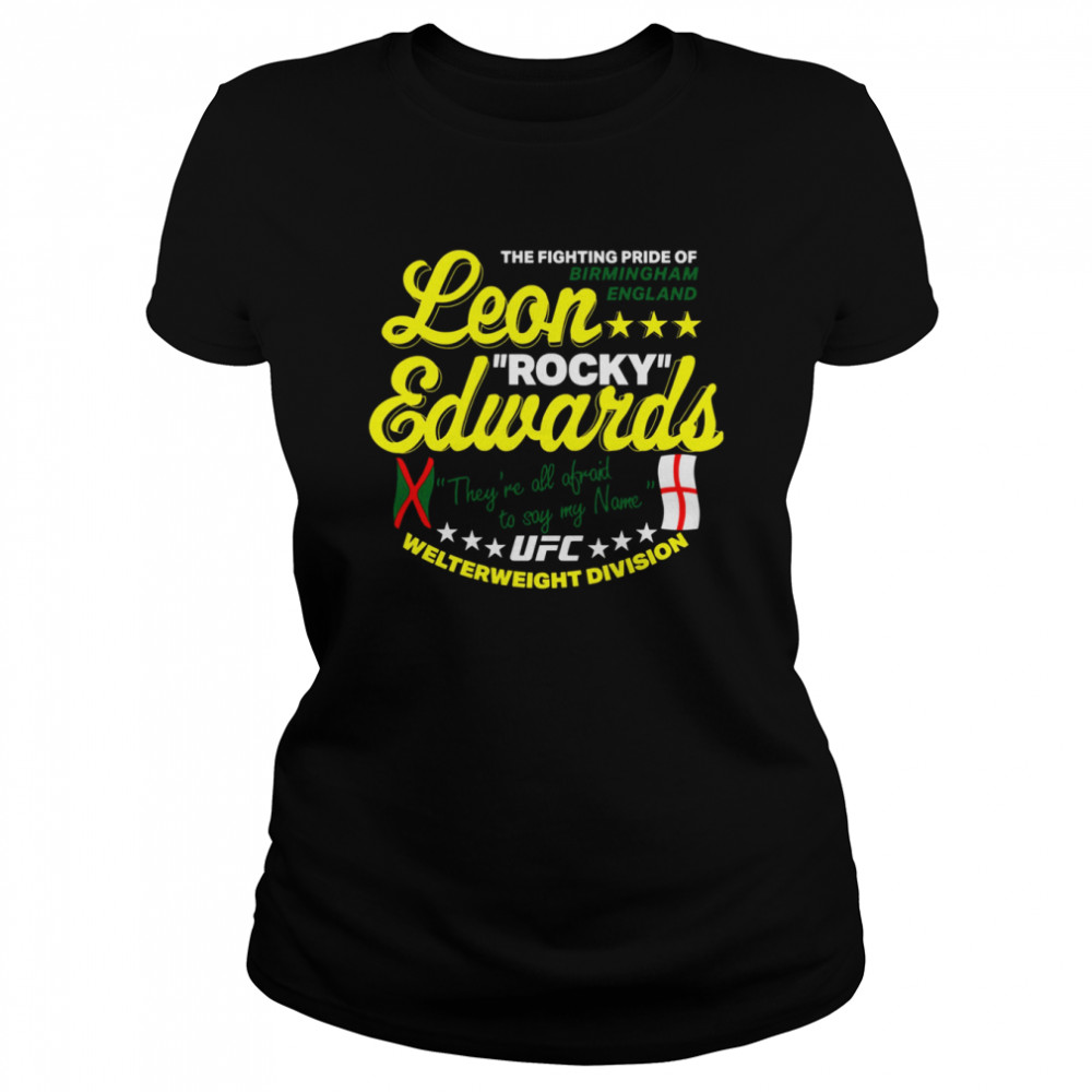 Leon Rocky Edwards UFC shirt Classic Women's T-shirt