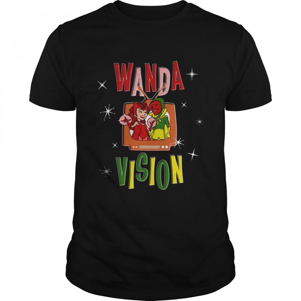 Maximoff Wanda Vision Marvel Avengers Marvel Comics shirt Classic Men's T-shirt