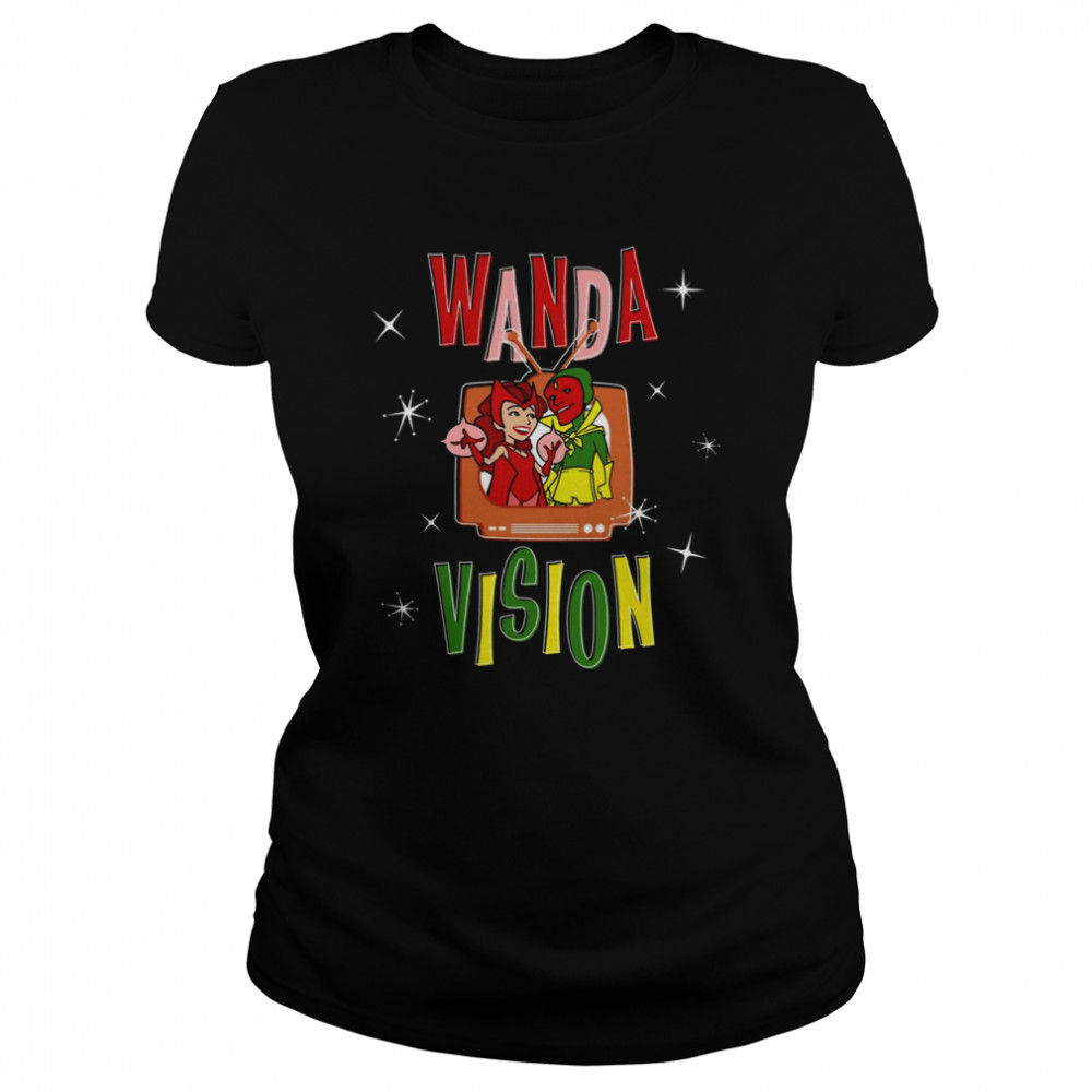 Maximoff Wanda Vision Marvel Avengers Marvel Comics shirt Classic Women's T-shirt