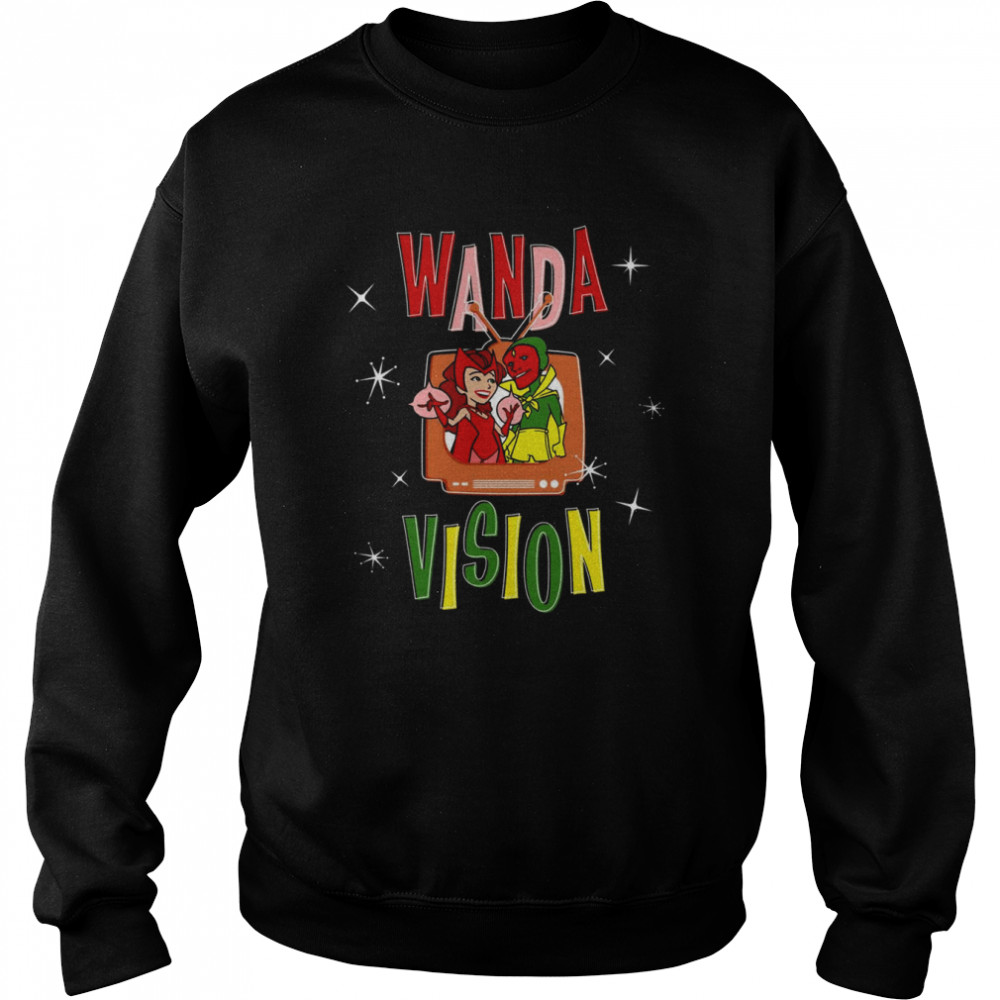 Maximoff Wanda Vision Marvel Avengers Marvel Comics shirt Unisex Sweatshirt