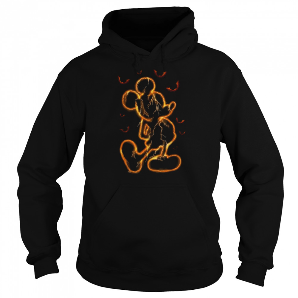 Mickey Halloween Gold Scary T- Unisex Hoodie