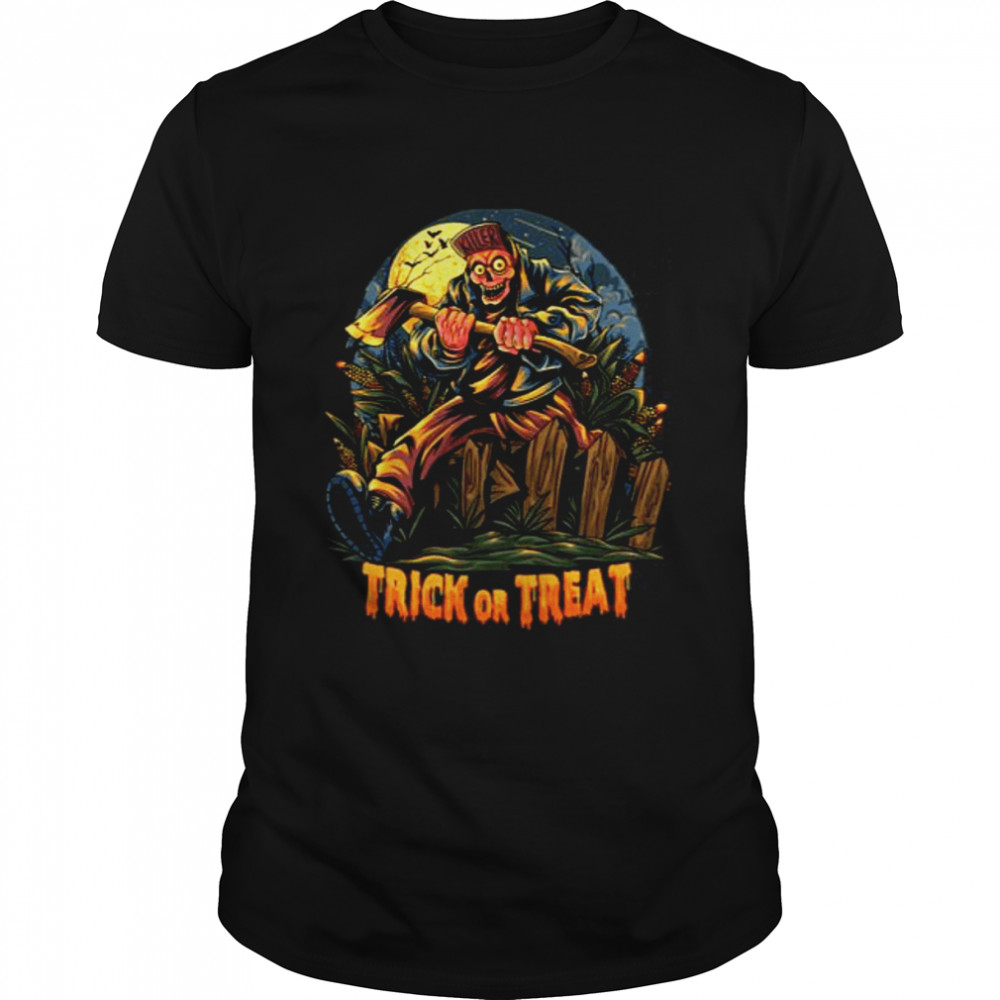 Skull Trick Or Treat Halloween shirt Classic Men's T-shirt