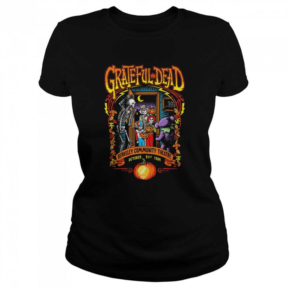 Trick or Treat Grateful Dead Halloween T- Classic Women's T-shirt