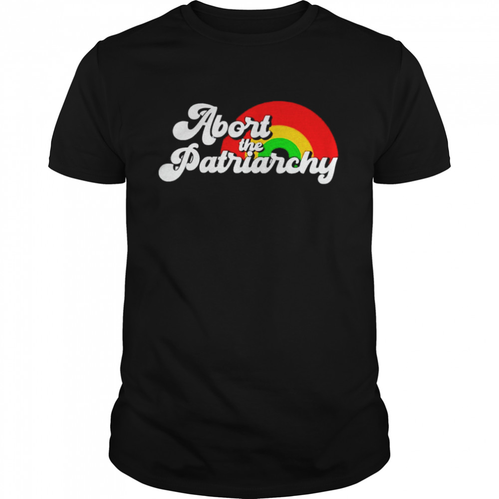Abort the patriarchy rainbow shirt Classic Men's T-shirt