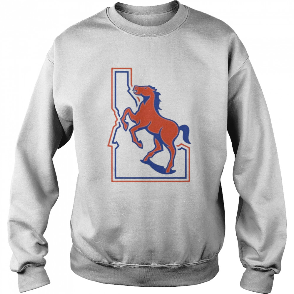 Boise State Broncos Vintage Logo shirt Unisex Sweatshirt