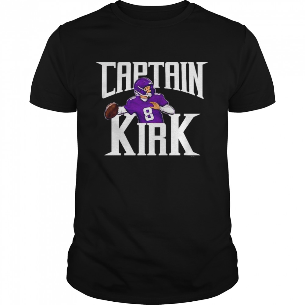 Kirk Cousins captain kirk shirt