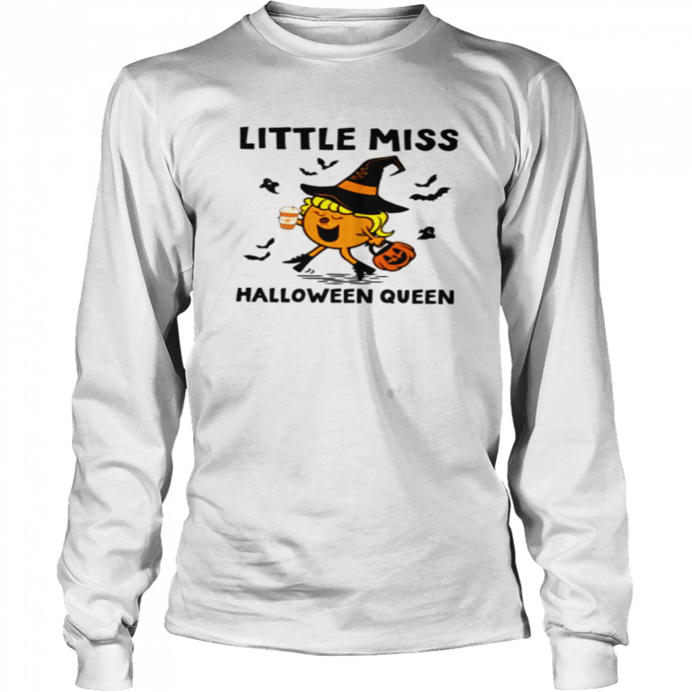 Little Miss Queen Costume Women Halloween shirt Long Sleeved T-shirt