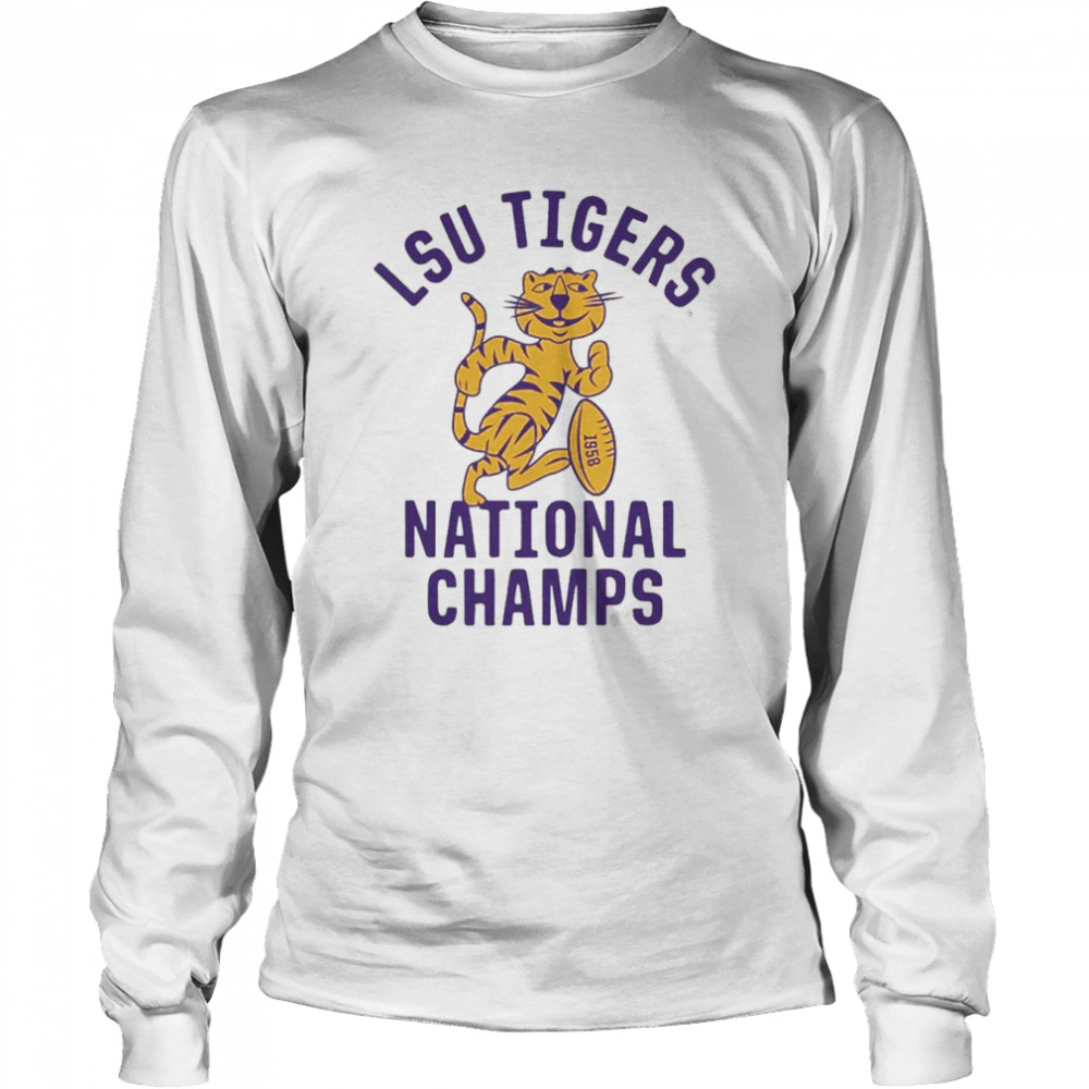 LSU 1958 National Champions shirt Long Sleeved T-shirt