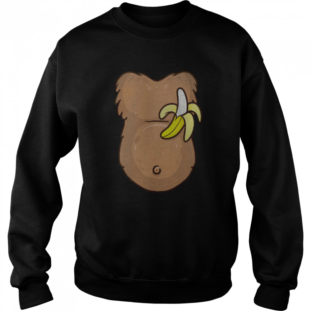 Monkey Anf Banana shirt Unisex Sweatshirt