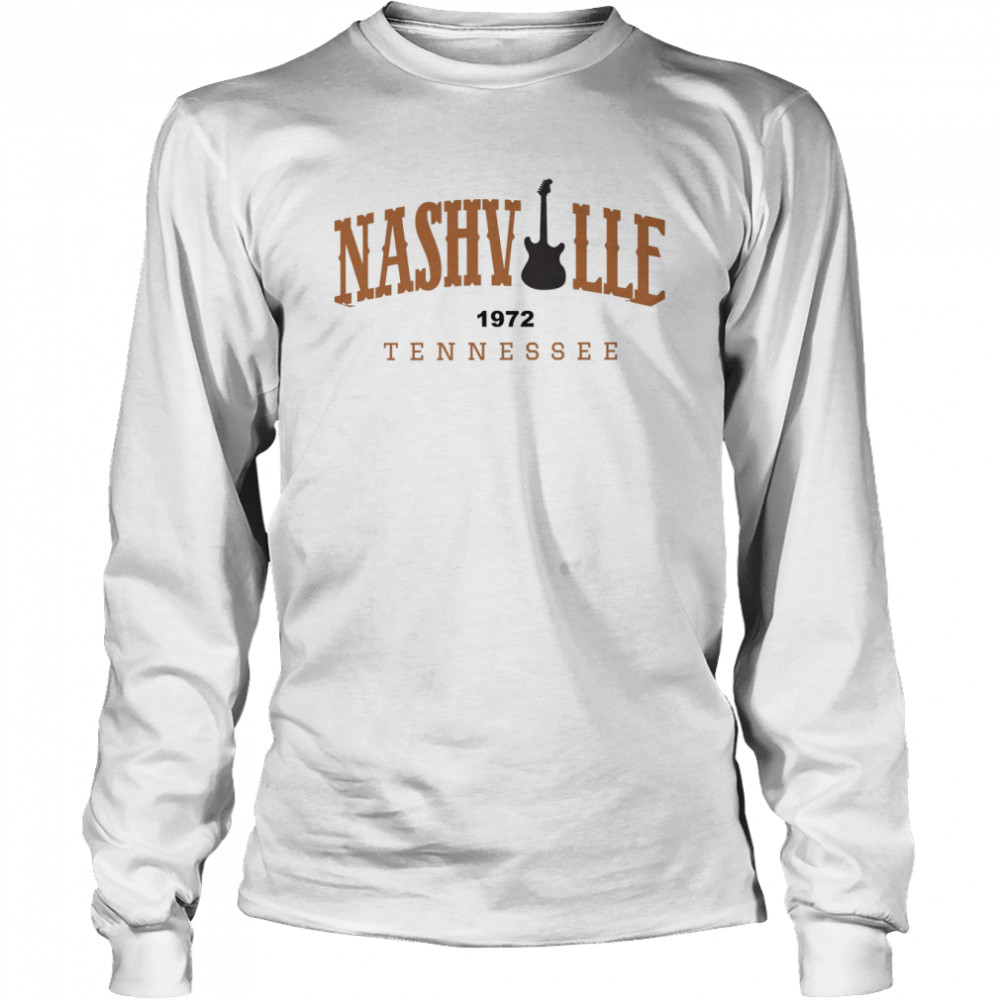 Nashville Country Music shirt Long Sleeved T-shirt