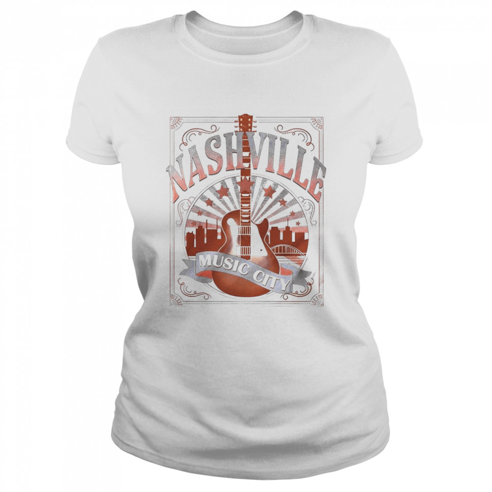 Nashville Vintage Music Country shirt Classic Women's T-shirt