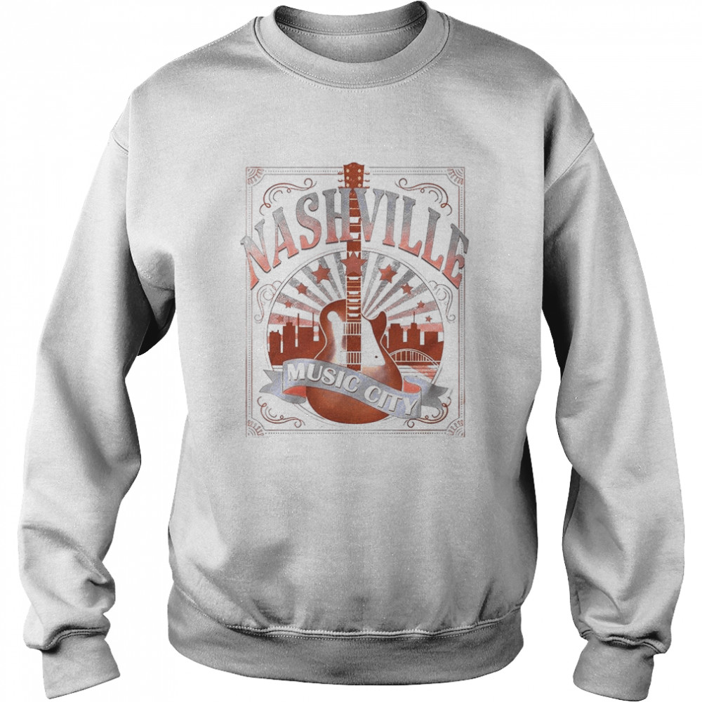 Nashville Vintage Music Country shirt Unisex Sweatshirt