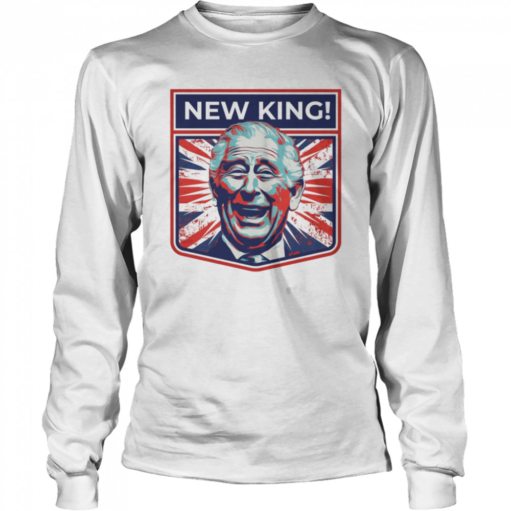 New King King Charles III shirt Long Sleeved T-shirt