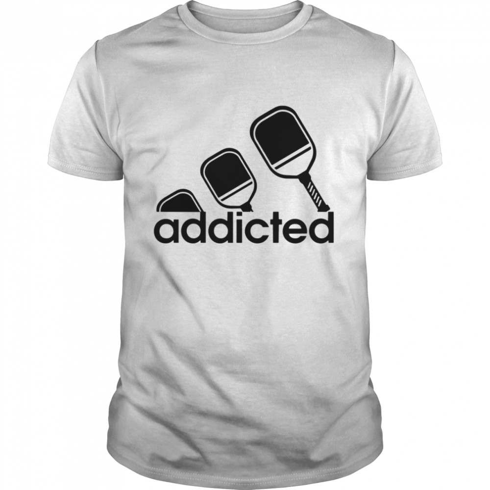 Pickleball Addicted Adidas Logo Inspired shirt Classic Men's T-shirt