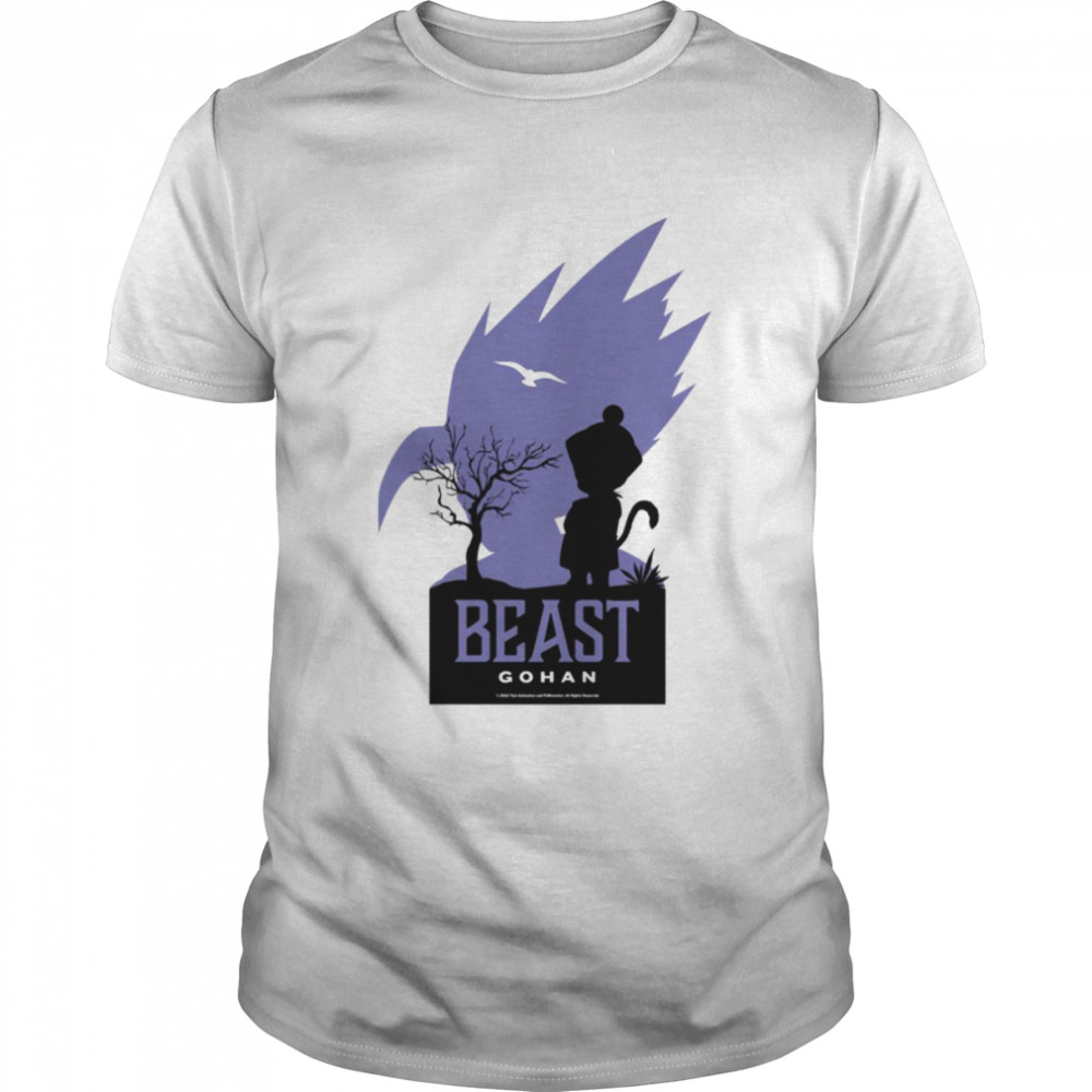 Purple Art Beast Gohan Dragon Ball shirt Classic Men's T-shirt