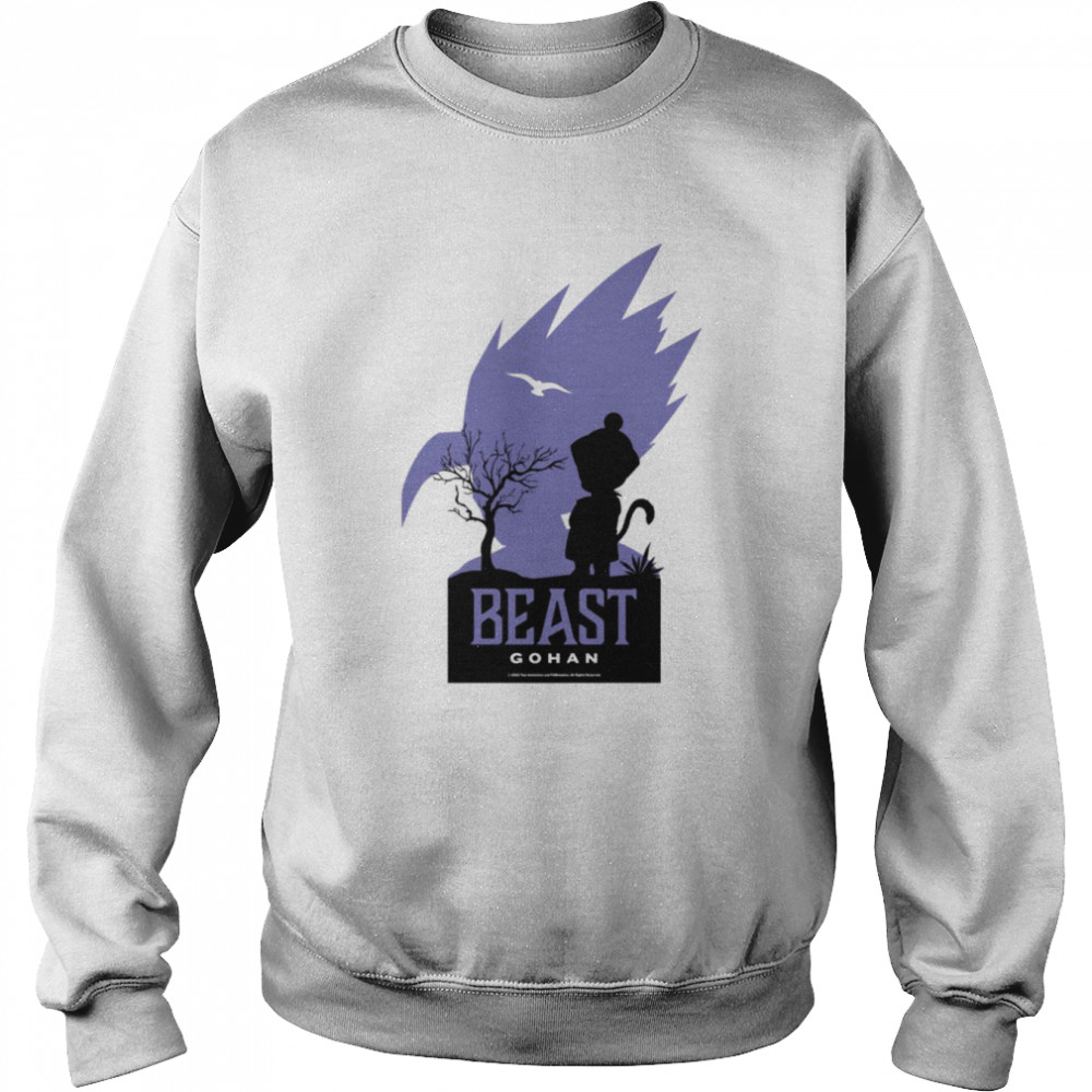 Purple Art Beast Gohan Dragon Ball shirt Unisex Sweatshirt