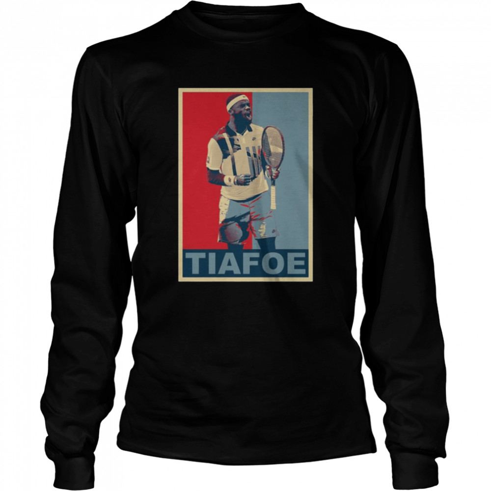 Retro Frances Tiafoe 2022 Tennis Player shirt Long Sleeved T-shirt