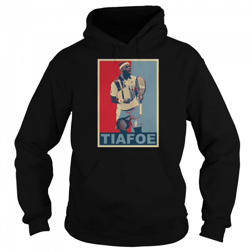 Retro Frances Tiafoe 2022 Tennis Player shirt Unisex Hoodie