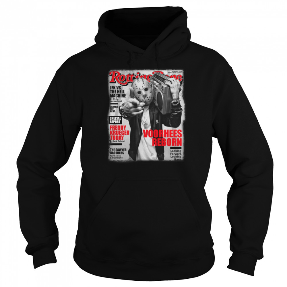 Rotting Bone Issue 002 Voorhees Reborn Halloween shirt Unisex Hoodie