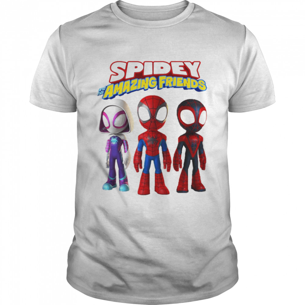 Spidey And His Amazing Friends Spider Family shirt Classic Men's T-shirt