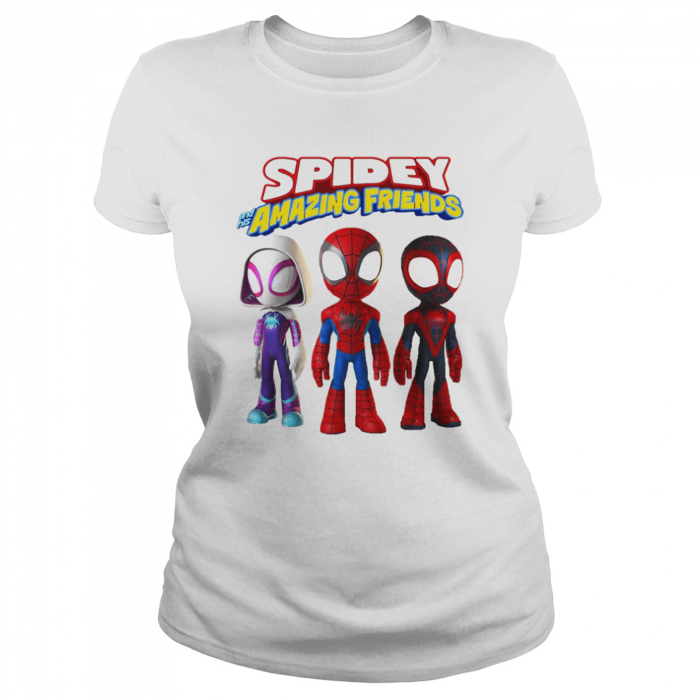 Spidey And His Amazing Friends Spider Family shirt Classic Women's T-shirt