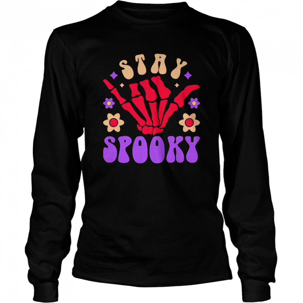 Stay Spooky Halloween 2022 shirt Long Sleeved T-shirt