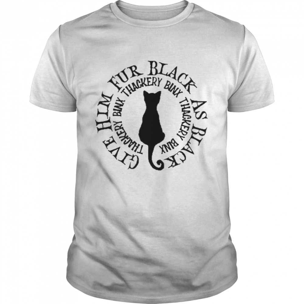 Thackery Binx Hocus Pocus Sanderson Sisters Black Cat T- Classic Men's T-shirt