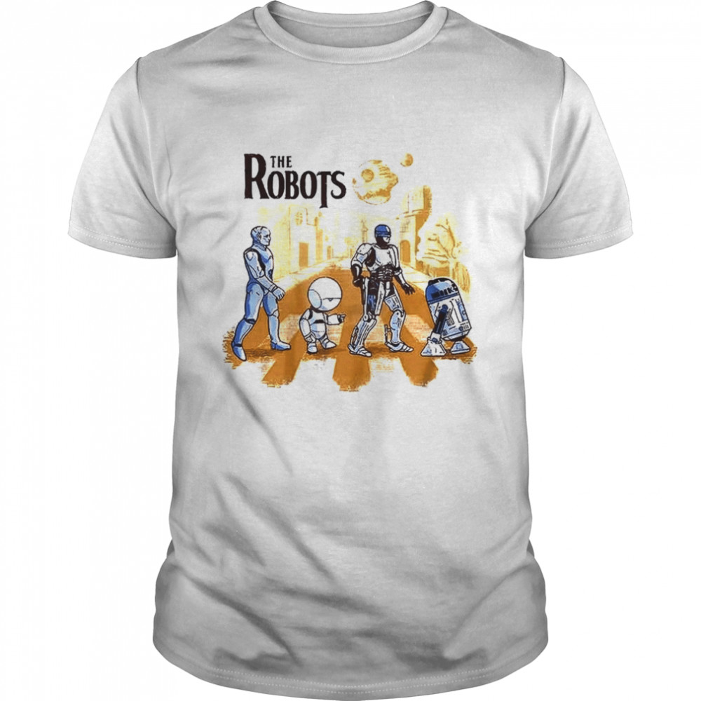 The Robots Art shirt Classic Men's T-shirt