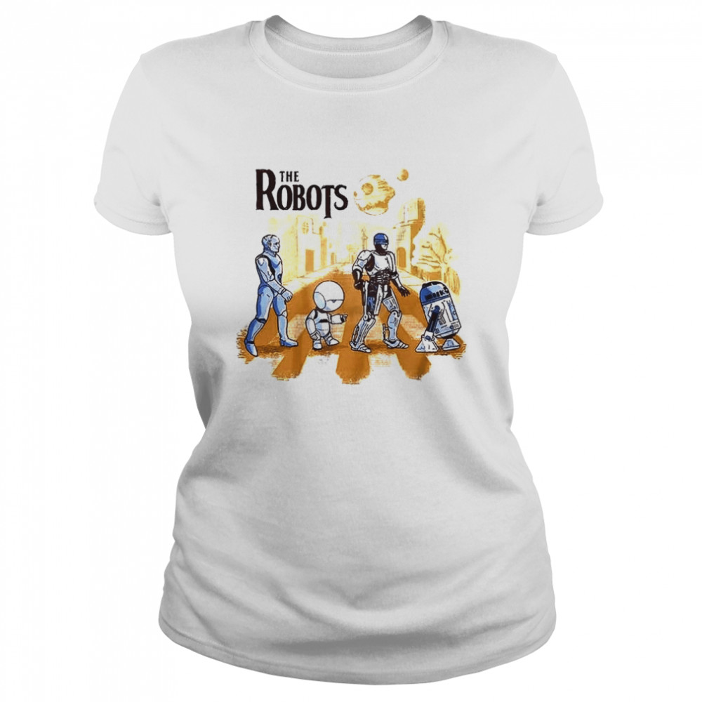 The Robots Art shirt Classic Women's T-shirt