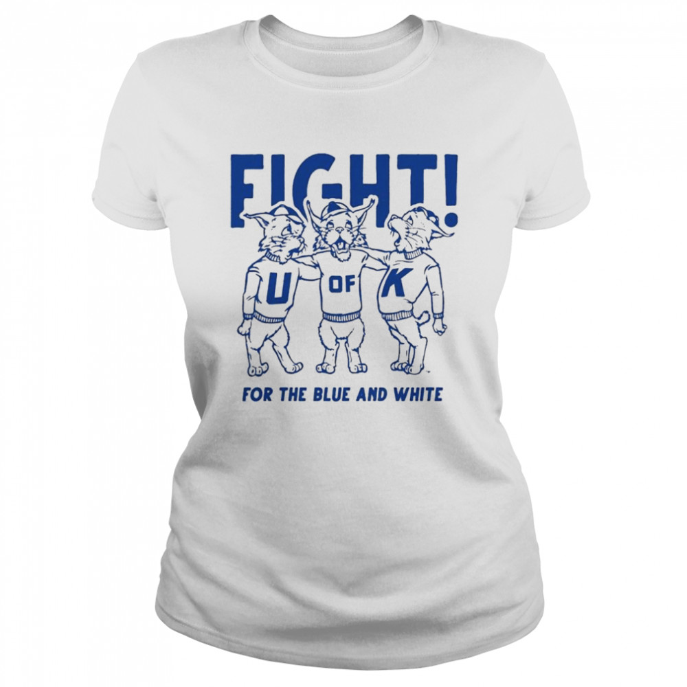 Vintage UK Fight for the Blue and White shirt Classic Women's T-shirt