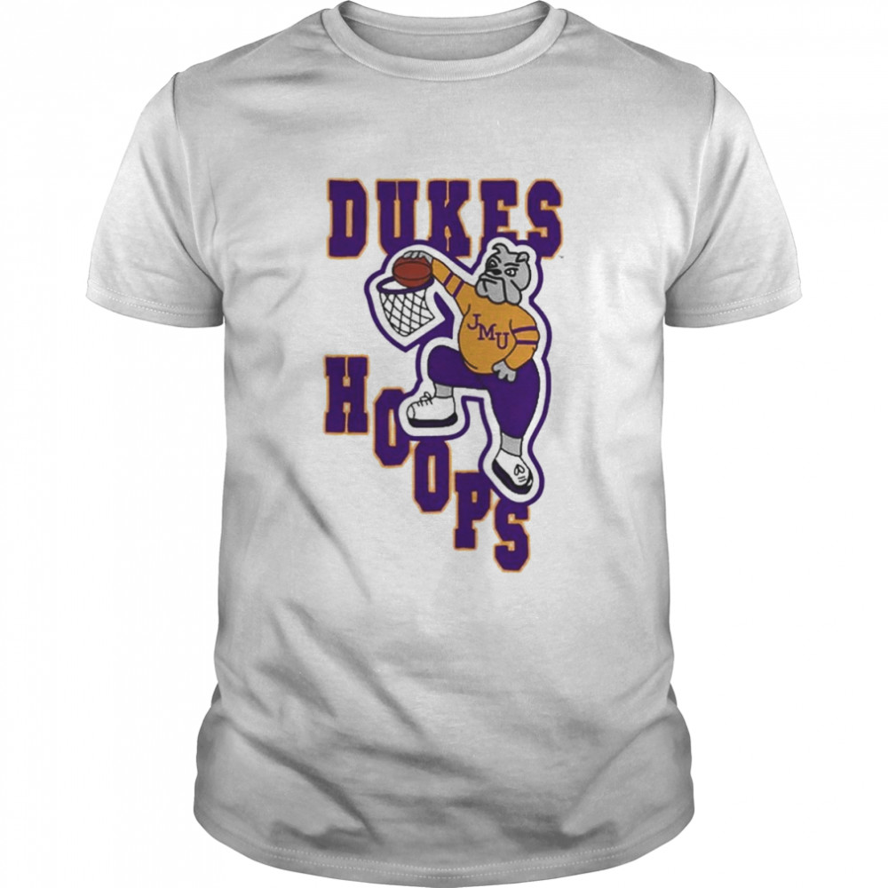 White Dunking Dukes JMU shirt Classic Men's T-shirt