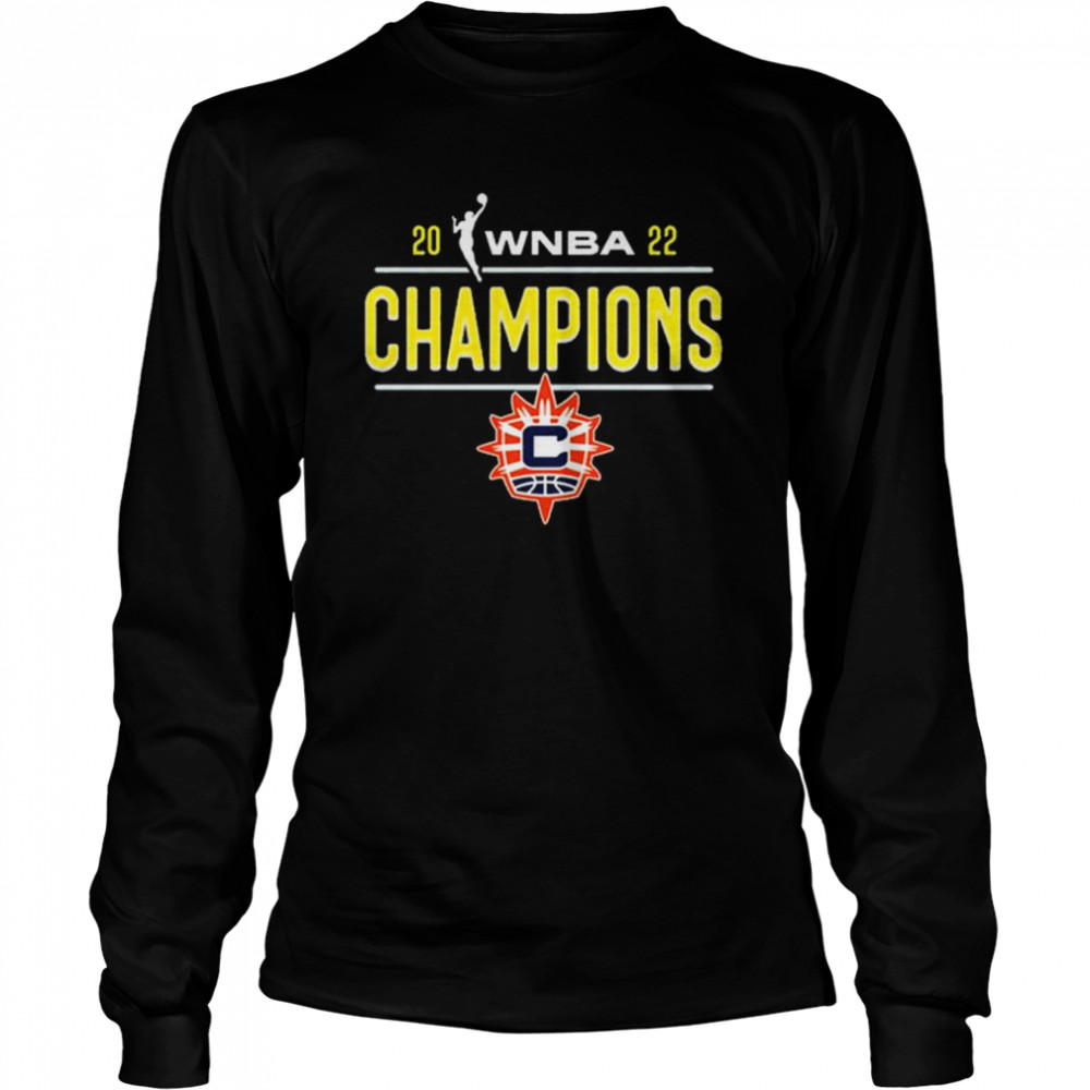 2022 wnba champions connecticut sun champs vintage shirt Long Sleeved T-shirt