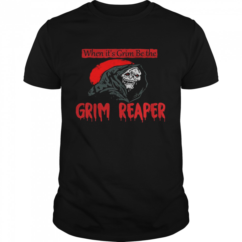 Chiefs Grim Reaper Cool Design Halloween shirt Classic Men's T-shirt